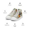 Art Sneakers High Tops For Men Urban Canvas