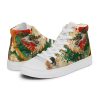 Art Sneakers High Tops For Men Urban Canvas
