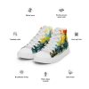 Art Sneakers High Tops For Men Urban Canvas