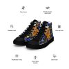 Art Sneakers High Tops For Men Urban Canvas