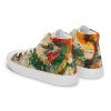 Art Sneakers High Tops For Men Urban Canvas