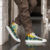 Art Sneakers High Tops For Men Urban Canvas