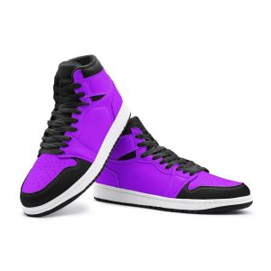 Purple Hightop Sneakers Unisex Sneaker Tr