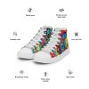 Art Sneakers High Tops For Men Urban Canvas
