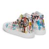 Art Sneakers High Tops For Men Urban Canvas