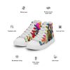 Art Sneakers High Tops For Men Urban Canvas