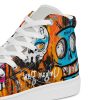 Art Sneakers High Tops For Men Urban Canvas