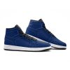 Navy Blue High Tops Unisex Sneaker Tr
