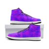 Purple High Tops Unisex Sneaker Tr