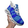 Blue Camo Sneakers Unisex Bounce Mesh Knit